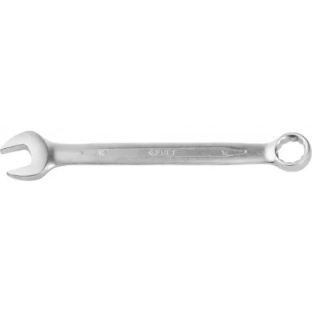 Ключ ЗУБР &quot;ПРОФИ&quot; гаечный комбинированный, Cr-V сталь, хромированный, 16мм 27022-16 купить в Нефтеюганске