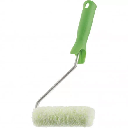 Мини-валик в сборе &quot;Работы с древесиной&quot; 110 мм ворс 12 мм D 16 мм D ручки 6 мм микроволокно Сибртех 80596 купить в Нефтеюганске