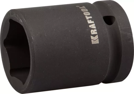 Торцовая головка KRAFTOOL &quot;INDUSTRIE QUALITAT&quot; ударная (3/4&quot;), FLANK, Cr-Mo, фосфатированная, 27 мм 27945-27_z01 купить в Нефтеюганске