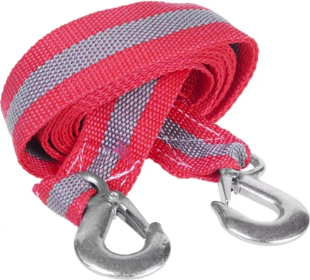 Трос буксировочный ЗУБР &quot;МАСТЕР&quot;, 2 крюка, сумка, 4м, 5т 61210-5 купить в Нефтеюганске