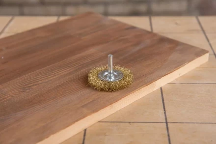 Кордщетка HAMMER плоская 50мм для дрели гофрированная латунированная сталь (207-205) купить в Нефтеюганске