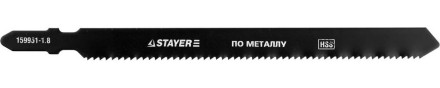 Полотна STAYER &quot;PROFI&quot;, T318B, для эл/лобзика, HSS, по металлу (2,5-6мм), EU-хвост., шаг 1,8мм, 110мм, 2шт 159951-1.8_z01 купить в Нефтеюганске