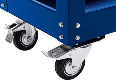 ЗУБР 820 х 405 х 955 мм, инструментальная тележка с выдвижным ящиком + 2 полки, Профессионал (38914) купить в Нефтеюганске