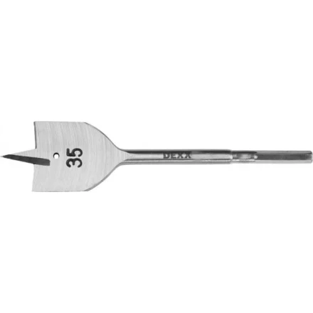 Сверло по дереву перовое, шестигранный хвостовик, DEXX 2945-35, d=35мм 2945-35 купить в Нефтеюганске