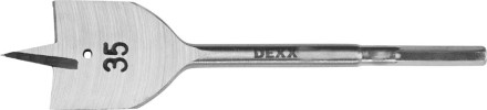 Сверло по дереву перовое, шестигранный хвостовик, DEXX 2945-35, d=35мм 2945-35 купить в Нефтеюганске