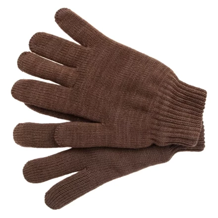 Перчатки трикотажные, двойные, полушерстяные, Россия, Сибртех 68633 купить в Нефтеюганске