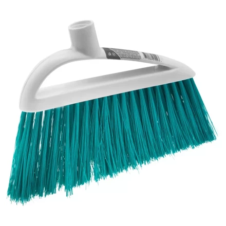 Щетка пластмассовая для подметания пола, премиум, 23 см, без черенка, бирюзовая щетина, Home Palisad 935565 купить в Нефтеюганске