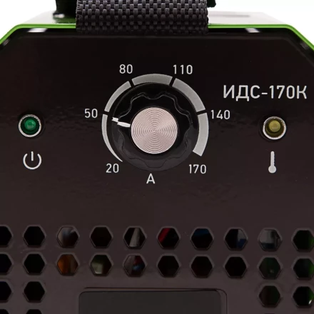 Инверторный аппарат дуговой сварки ИДС-170K, 170 А, ПВ 80%, диаметр электрода 1,6-3,2 мм Сибртех 94393 купить в Нефтеюганске