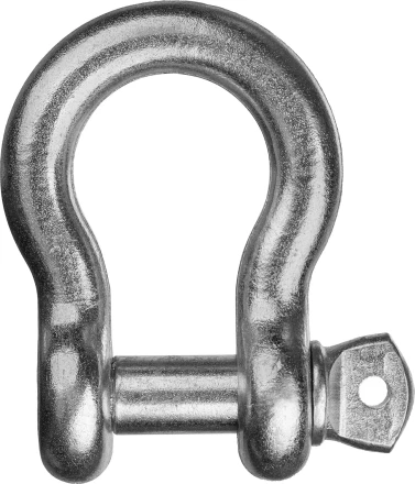 ЗУБР 1/2 (12.7 мм), 6 шт, палец 16 мм, г/п 2 тн, цинк, омегообразная скоба, Профессионал (304525-13) купить в Нефтеюганске