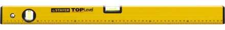 Уровень STAYER &quot;STANDARD&quot; &quot;TOPLevel&quot;, коробчатый, 2 противоударных ампулы, линейка, 60см 3460-060_z03 купить в Нефтеюганске