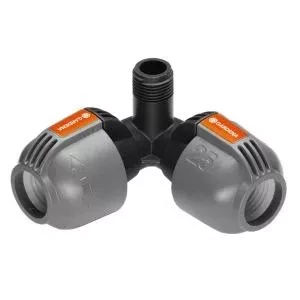 Соединитель L-образный 25 мм x 1/2&quot;-наружная резьба GARDENA купить в Нефтеюганске