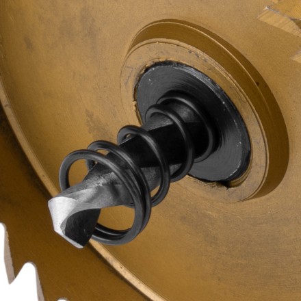 Коронка по металлу HSS, 65 мм, нитридтитановое покрытие Denzel 724121 купить в Нефтеюганске