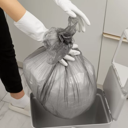 Пакеты для мусора 30 л x 50 шт. серые, Home Palisad 927075 купить в Нефтеюганске