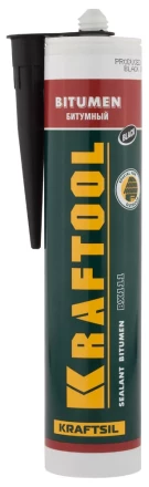 Герметик битумный KRAFTOOL черный, 300мл 41261 купить в Нефтеюганске