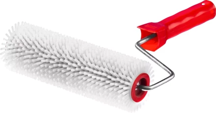 Валик игольчатый ЗУБР &quot;МАСТЕР&quot; для наливных полов в сборе, пластмассовые иглы 13мм, 72х200мм 03952-20 купить в Нефтеюганске