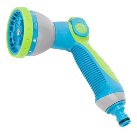 Набор поливочный Palisad 67671, шланг 7,5-22,5м, пистолет 8 реж., чехол, подвес, LUXE купить в Нефтеюганске