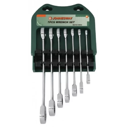 Набор ключей комбинированных трещоточных 10-19мм 7предметов Jonnesway W45107S 47741 купить в Нефтеюганске
