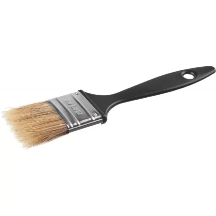 Кисть плоская СИБИН, пластиковая ручка, светлая щетина, 38мм 01008-038 купить в Нефтеюганске