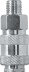 KRAFTOOL 1/4&quot;M - рапид муфта, переходник 06594-1/4 купить в Нефтеюганске