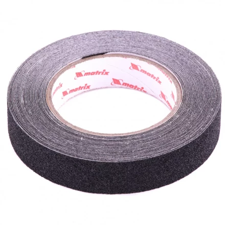 Лента клейкая противоскользящая черная 25 мм x 10 м Matrix 88706 купить в Нефтеюганске
