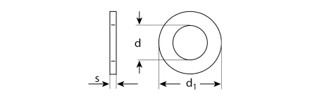 Шайбы DIN 125A пакет серия ЭКСПЕРТ купить в Нефтеюганске