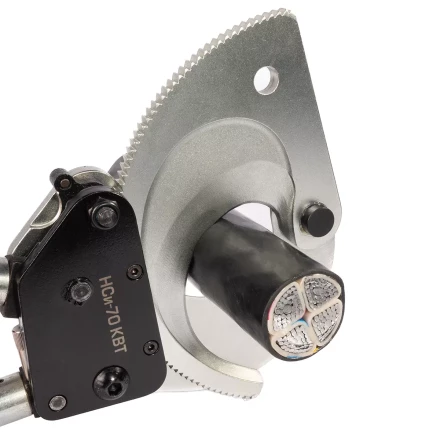 Секторные ножницы диэлектрические КВТ НСи-70 для резки бронированных кабелей до 70 мм (91814) купить в Нефтеюганске