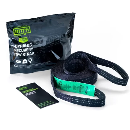 Трос буксировочный динамический HITCH PROF Лента масса авто 33т разрывная 10т 6м петля-петля (SZ071510) купить в Нефтеюганске