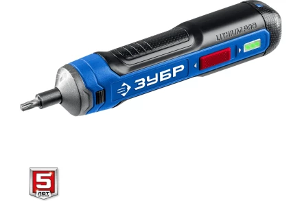ЗУБР ZUBR GO 4 Vmax, аккумуляторная отвертка, кейс, 33 биты, Профессионал (PSD-4S) купить в Нефтеюганске