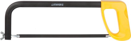 Ножовка по металлу STAYER MS100-MAX-Force, металлическая рамка и пластмассовая ручка, натяжение 60 кг, 300 мм 1576_z01 купить в Нефтеюганске