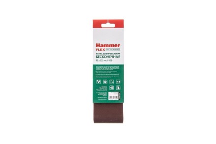 Лента шлиф. бесконечная HAMMER 75х533мм P120 купить в Нефтеюганске