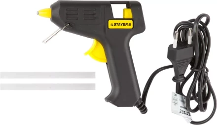 Пистолет STAYER "MASTER" клеевой (термоклеящий) электрический, 10Вт/220В, 7мм 2-06801-10-07_z01 купить в Нефтеюганске