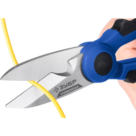 ЗУБР Универсал, 145 мм, ножницы электрика универсальные, Профессионал (23357) купить в Нефтеюганске