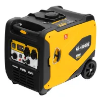 Генератор инверторный GS-4500iSE, 4,5 кВт, 230 В, закрытый корпус,электростартер// Denzel 94714