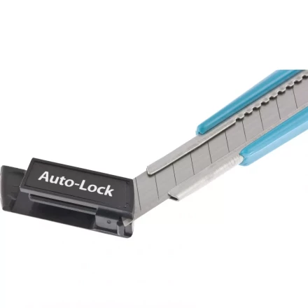 Нож 145 мм корпус ABS-пластик выдв. сегм. лезвие 9 мм SK-5 метал. направляющая GROSS 78895 купить в Нефтеюганске