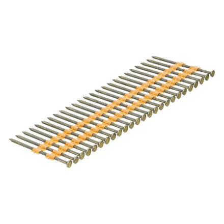 Гвозди для пнев. нейлера крашен. длина 65 мм диаметр 2.9 мм 2000 шт. Denzel 57695 купить в Нефтеюганске