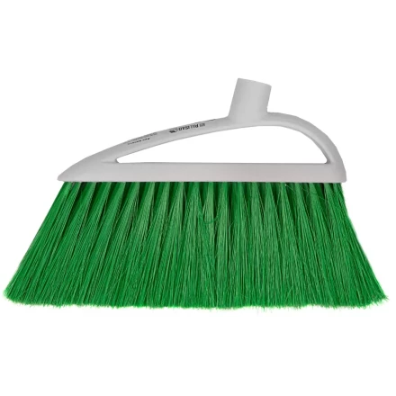 Щетка пластмассовая для подметания пола, премиум, 23 см, без черенка, салатовая щетина, Home Palisad 935575 купить в Нефтеюганске