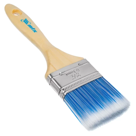 Кисть плоская &quot;Евро&quot; 2.5&quot;, искусственная щетина, деревянная ручка MTX 83072 купить в Нефтеюганске