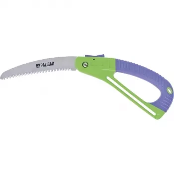 Пила садовая складная,175 мм зуб 3D обрезиненная рукоятка с защитной кулисой PALISAD 60411 купить в Нефтеюганске
