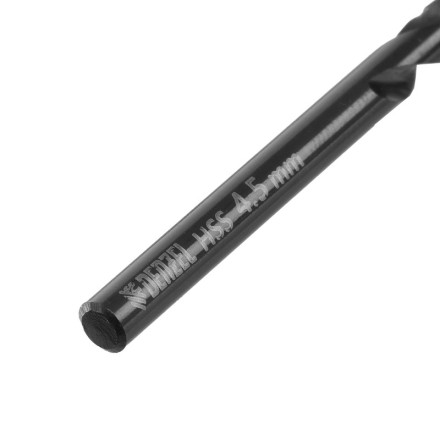 Сверло по металлу, 4,5 мм, HSS-Tin, Golden Tip, 10 шт. Denzel 717211 купить в Нефтеюганске
