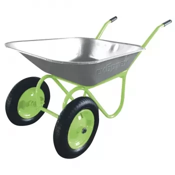 Тачка садовая двухколесная облегченная объем 65 л СИБРТЕХ 68962 купить в Нефтеюганске