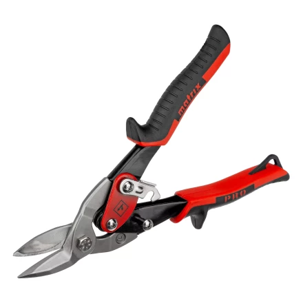 Ножницы по металлу Matrix, 250 мм, левый рез, сталь CRMO, двухкомпонентные рукоятки, PRO 78326 купить в Нефтеюганске