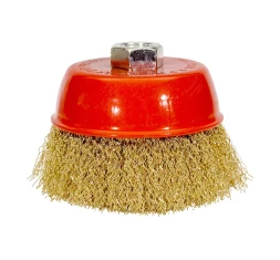 Щетка для УШМ М14/100 мм чашечная сталь прямая VMX 511720