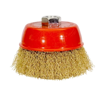 Щетка для УШМ М14/100 мм чашечная сталь прямая VMX 511720 купить в Нефтеюганске