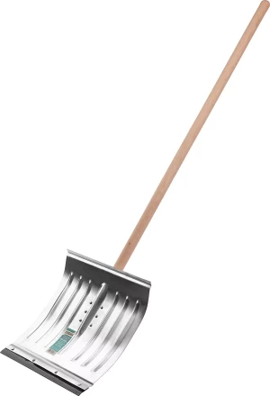Лопата снеговая алюминиевая с деревянным черенком, 430мм, СИБИН 421857 421857 купить в Нефтеюганске