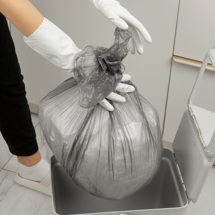 Пакеты для мусора 60 л x 50 шт. серые, Home Palisad 927125 купить в Нефтеюганске