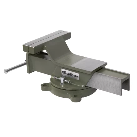 Тиски слесарные Сибртех 18620, 150 мм, стальные, поворотные купить в Нефтеюганске