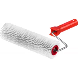 Валик игольчатый ЗУБР &quot;МАСТЕР&quot; для наливных полов в сборе, пластмассовые иглы 13мм, 72х240мм 03952-24