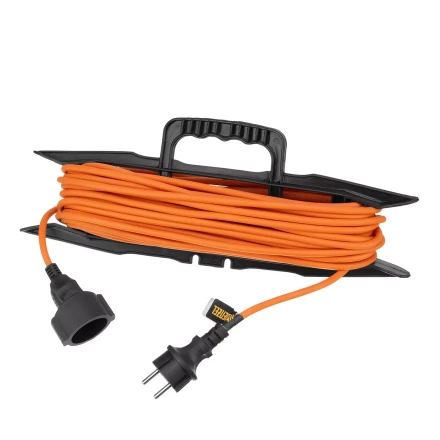 Удлинитель-шнур силовой Denzel Garden Series, ПВС, 20м, 1 розетка 3 x 1,5 мм, 3 м 37408 купить в Нефтеюганске