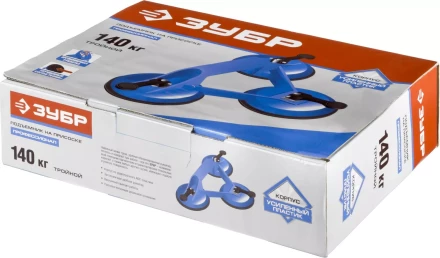 Стеклодомкрат ЗУБР "ПРОФЕССИОНАЛ" пластиковый, профессиональный, тройной, 140кг 3372-3_z01 купить в Нефтеюганске