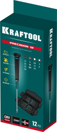 Набор Precision-12: отвертки для точных работ. 25689 купить в Нефтеюганске